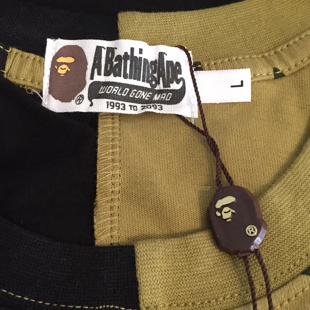 💯% AUTHENTIC BAPE T-shirt - Picture 2 of 8